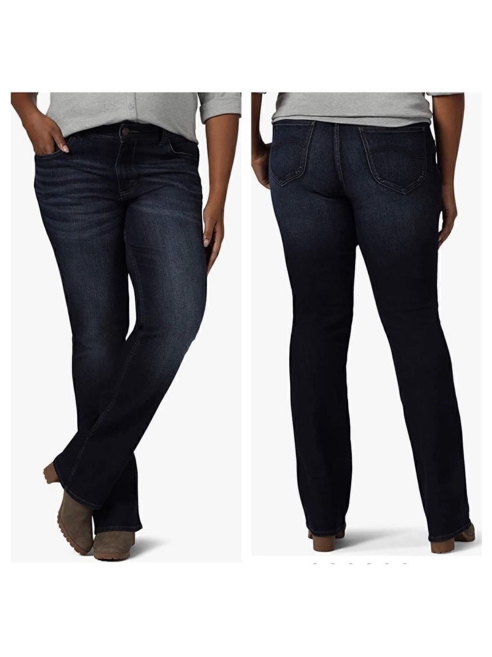 NWT Lee Riders Mid Rise Bootcut Jeans